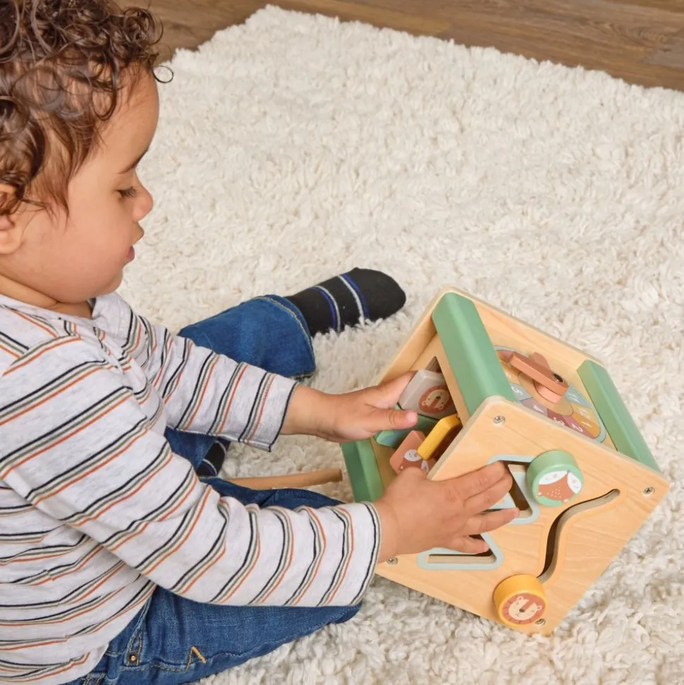 Excellerations® Wooden Activity Box - 6" x 6"