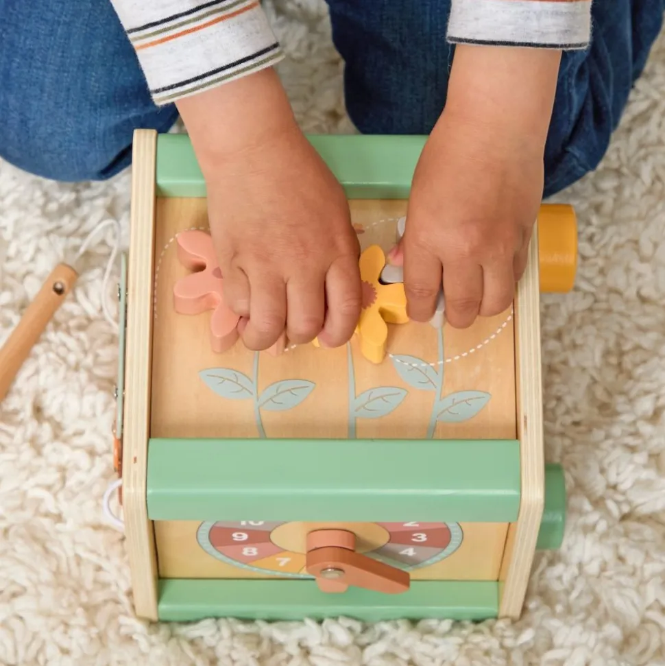 Excellerations® Wooden Activity Box - 6" x 6"