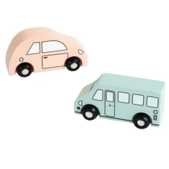 Excellerations® Wooden Cars - Set of 4