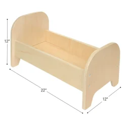 Excellerations® Wooden Doll Bed