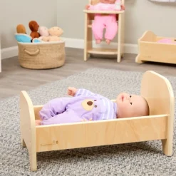 Excellerations® Wooden Doll Bed