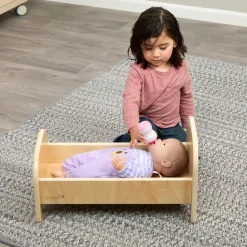 Excellerations® Wooden Doll Bed