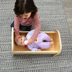 Excellerations® Wooden Doll Bed