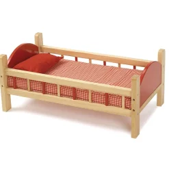 Excellerations® Wooden Doll Bed - 21-3/4"L