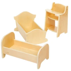 Excellerations® Wooden Doll Furniture Set