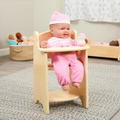 Excellerations® Wooden Doll Highchair