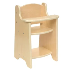 Excellerations® Wooden Doll Highchair