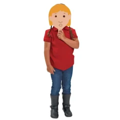 Excellerations® Wooden Emotions Masks - Set of 6