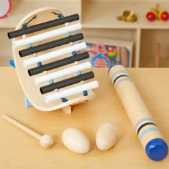 Excellerations® Wooden Musical Instrument Set