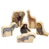 Excellerations® Wooden Photo Blocks Animals - Set of 12