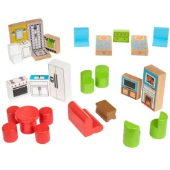 Excellerations® Wooden Play Furniture, 23 pcs.
