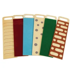 Excellerations® Wooden Ramp STEM Discovery Set with Ramps, Textured Surfaces, and Cars