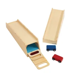 Excellerations® Wooden Ramp STEM Discovery Set with Ramps, Textured Surfaces, and Cars