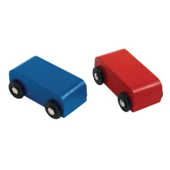 Excellerations® Wooden Ramp STEM Discovery Set with Ramps, Textured Surfaces, and Cars