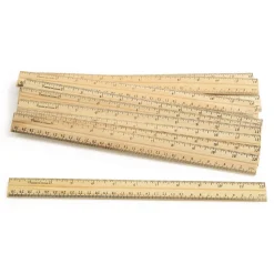 Excellerations® Wooden Rulers - Set of 12