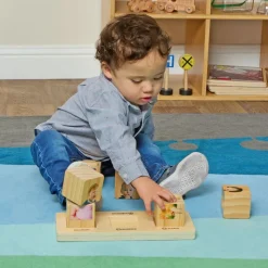 Excellerations® Wooden Stack and Build Toddler Emotions Puzzle