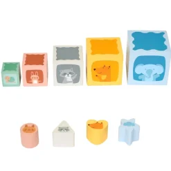 Excellerations® Woodland Nesting and Stacking Blocks