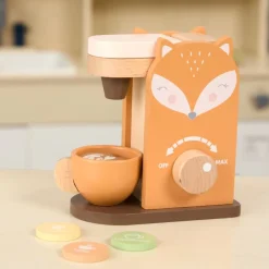 Excellerations® Woodland Wooden Coffee Maker Play Set