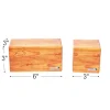 Excellerations® Wood-Look Blocks Set of 18