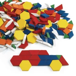 Excellerations® Wood Pattern Block Set - 250 Pieces