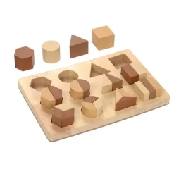 Excellerations® WoodWonders™ - Shape Fraction Puzzle 25pcs