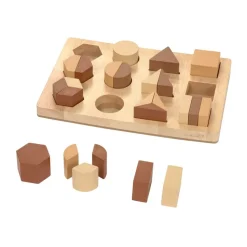Excellerations® WoodWonders™ - Shape Fraction Puzzle 25pcs