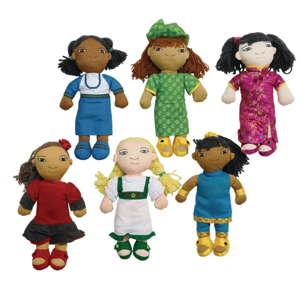 Excellerations® World Friends Dolls - Set of 6 Girls