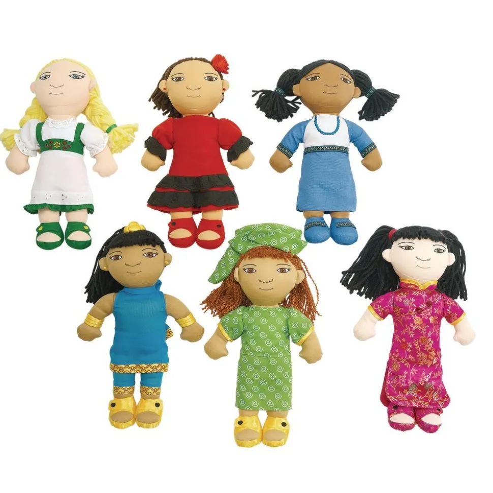 Excellerations® World Friends Dolls - Set of 6 Girls