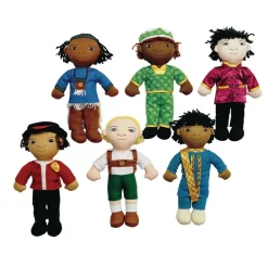 Excellerations® World Friend Dolls - Set of 6 Boys