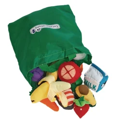 Excellerations® Yummy Plush Pretend Play Food - 25 Pieces