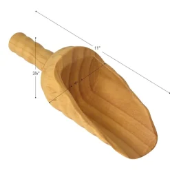 ExploreNook™ Large Wooden Scoop