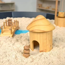 ExploreNook™ Small World - Wooden Hut