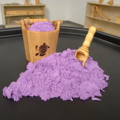 ExploreNook™ Wooden Sand & Water Bucket & Scoop - Turtle