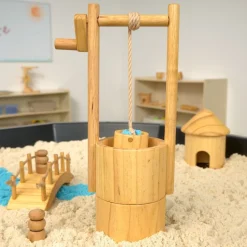 ExploreNook™ Wooden Water Well