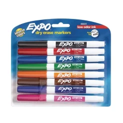 Expo® Fine Point Dry-Erase Markers - Set of 8