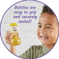 Express Your Feelings™ Sensory Bottles - Happy, Sad, Scared & Angry