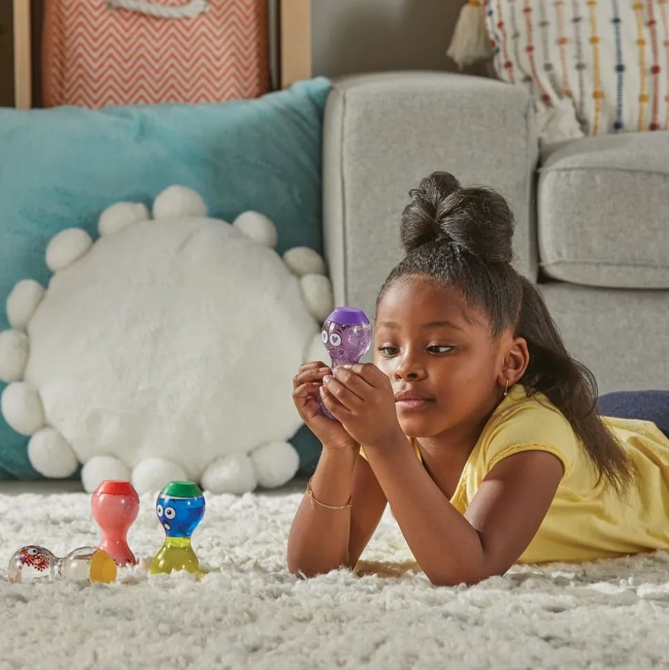 Express Your Feelings™ Sensory Bottles - Embarrassed, Silly, Surprised, and Loved