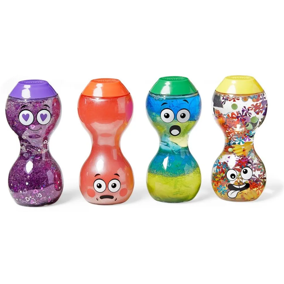 Express Your Feelings™ Sensory Bottles - Embarrassed, Silly, Surprised, and Loved