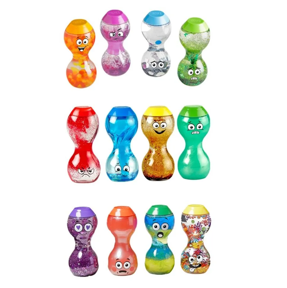 Express Your Feelings™ Sensory Bottles - 3 sets - 12pcs
