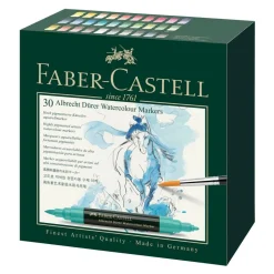 Faber-Castell Albrecht Dürer Watercolor Markers, Wallet of 30