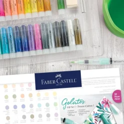 Faber-Castell Gelatos Gift Set - 34 Pieces