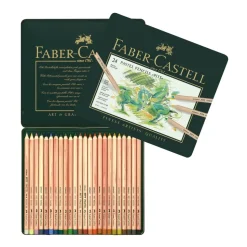 Faber-Castell Pitt Pastel Pencils, Tin of 24