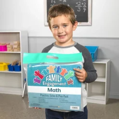 Family Engagement Math - Practice, Solve & Play Pack - First Grade