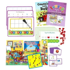 Family Engagement Math - Practice, Solve & Play Pack - PreK
