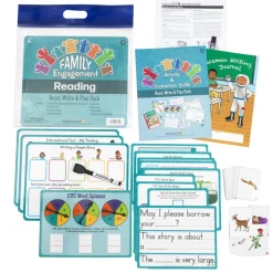 Family Engagement Reading - Read, Write and Play Pack - First Grade
