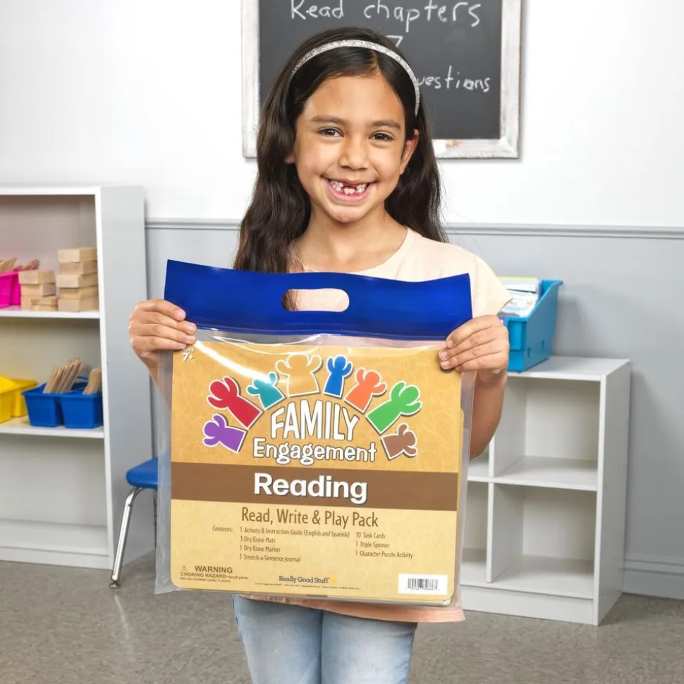 Family Engagement Reading - Read, Write and Play Pack - Second Grade
