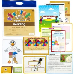 Family Engagement Reading - Read, Write and Play Pack - Second Grade