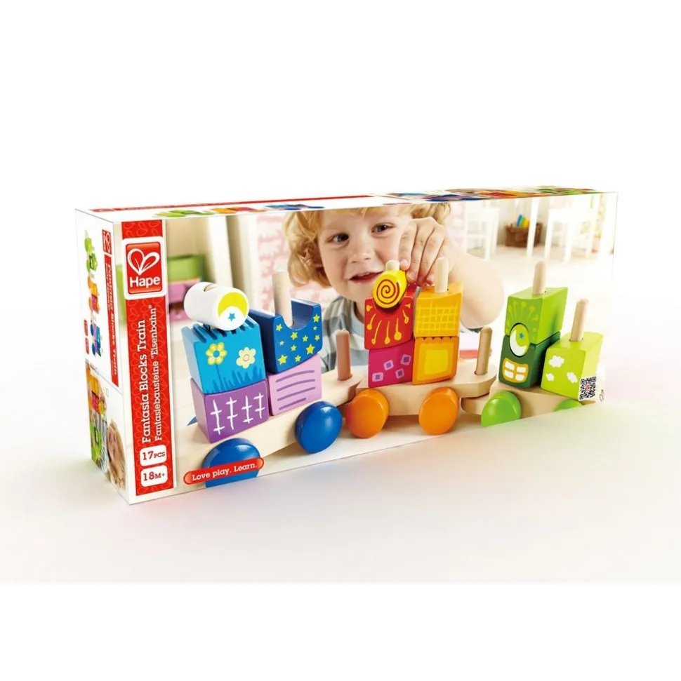 Fantasia Blocks Train - 17pcs