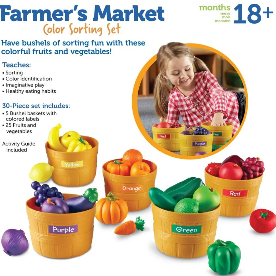 Farmer's Market Color Sorting Set