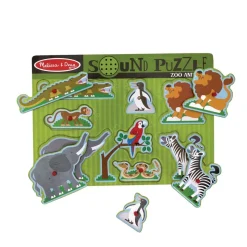 Felt Zoo Set with Books - 4 items, 64 pieces